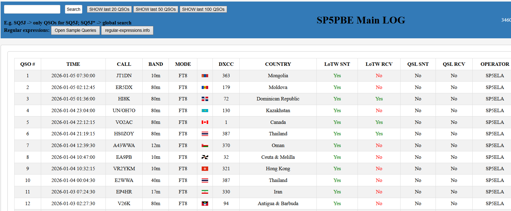 lon-last Log on line S1 2026